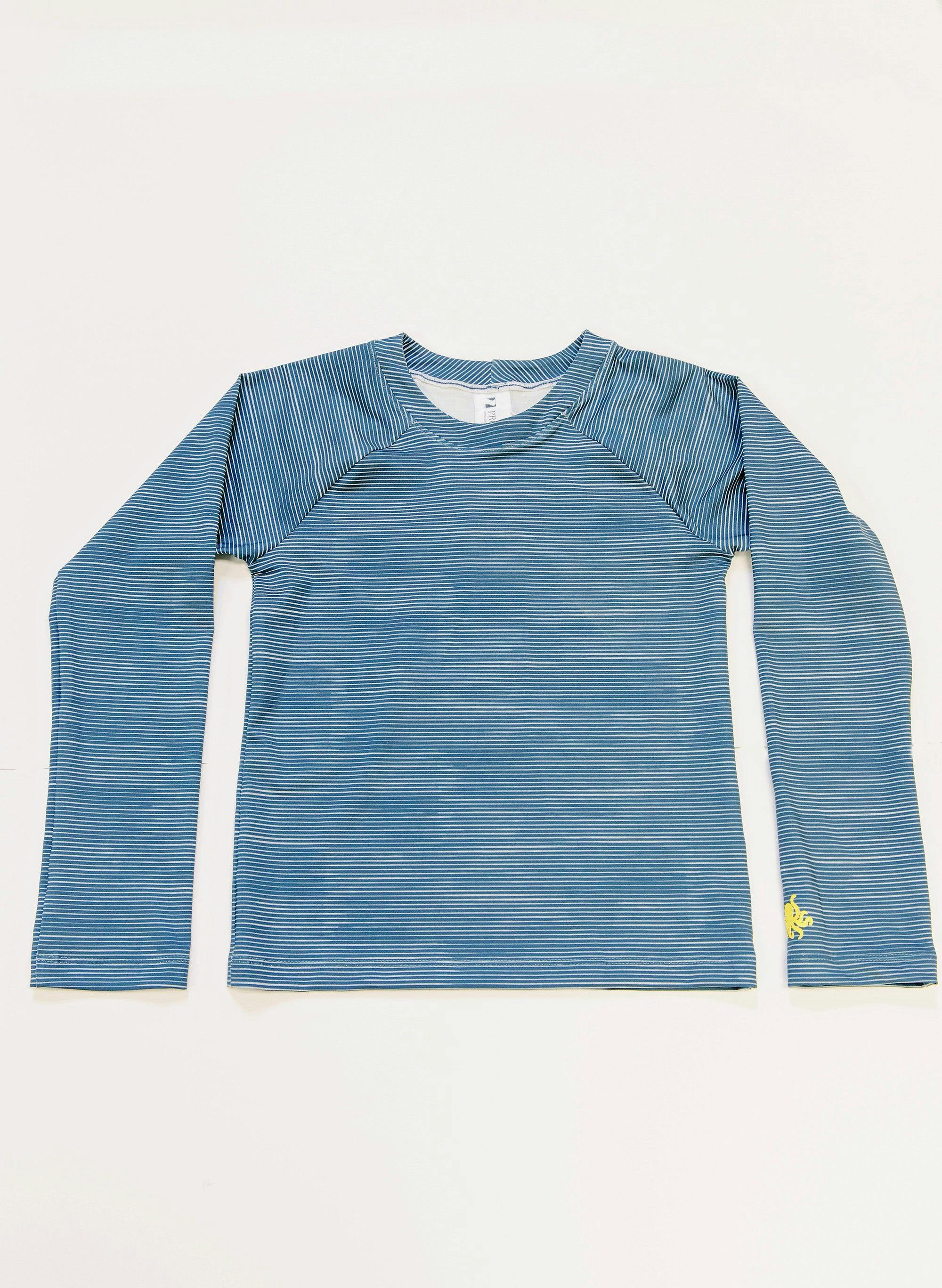 Rashguard Swim Shirt - Sailor Navy Stripe