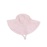 Solid Muslin Lotus - Wide Brim Sun Hat