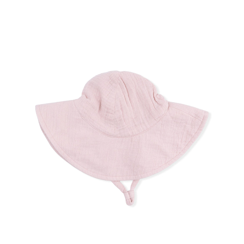Lotus Flower Ducklings - Ruffle Sleeve Dress and Bloomer with Sunhat