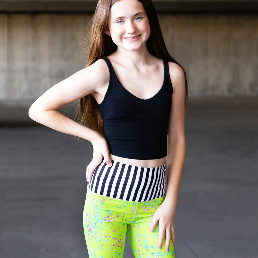 Carole - Printed Activewear Bike Shorts