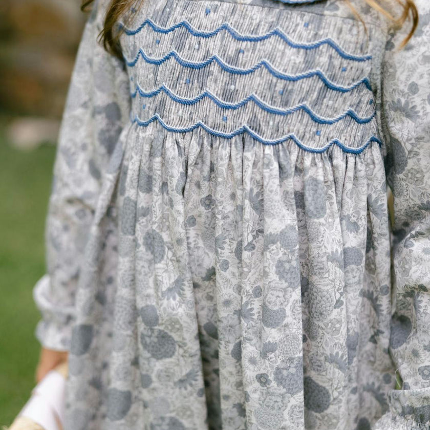 Clara Dress in Dahlia Daze