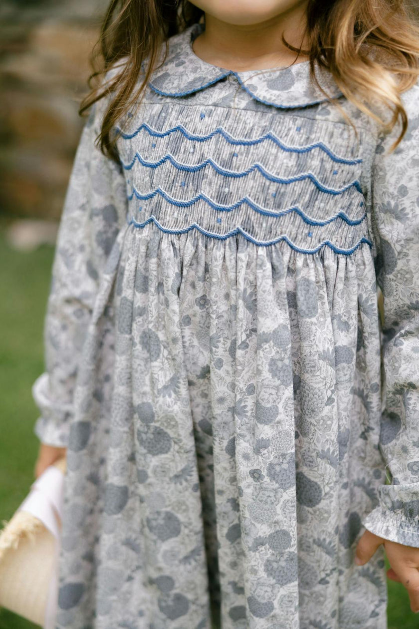 Clara Dress in Dahlia Daze