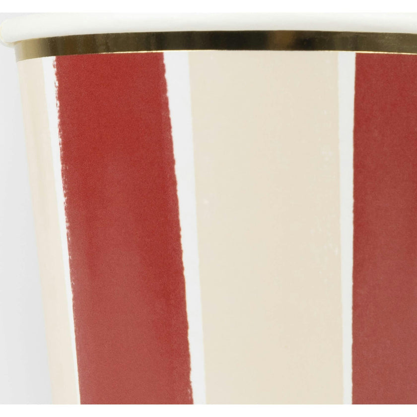Fall Stripe Cups