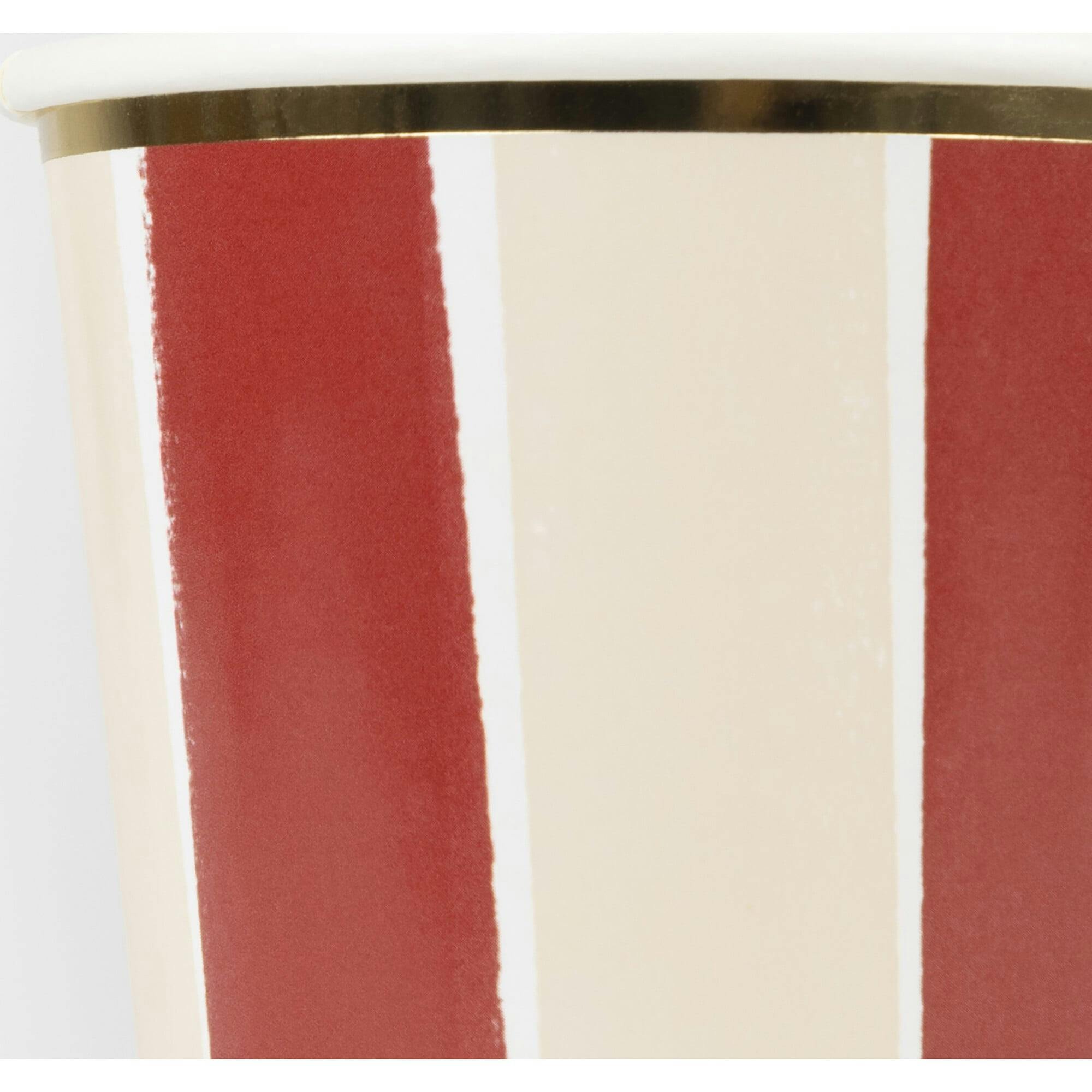 Fall Stripe Cups