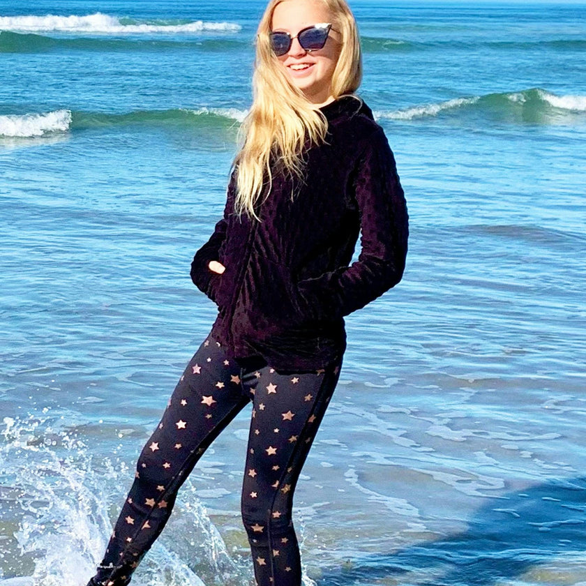 Shelbie Star Print Activewear Leggings