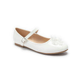 White Selene Mary Jane Shoes
