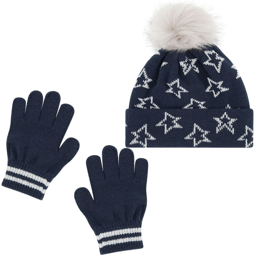 Star Hat and Glove Set