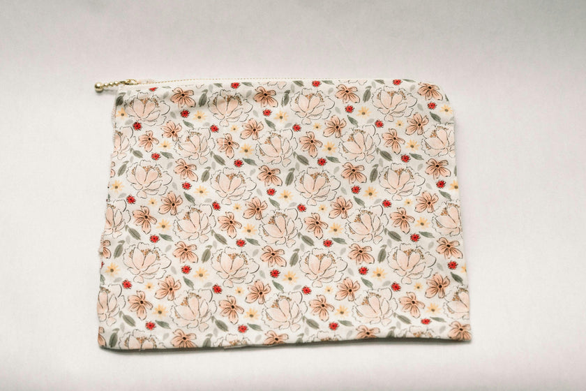 Primrose Garden Timeless Floral Ruffle Zipper