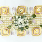 Posh Gold To Go Plates - 3 Size Options