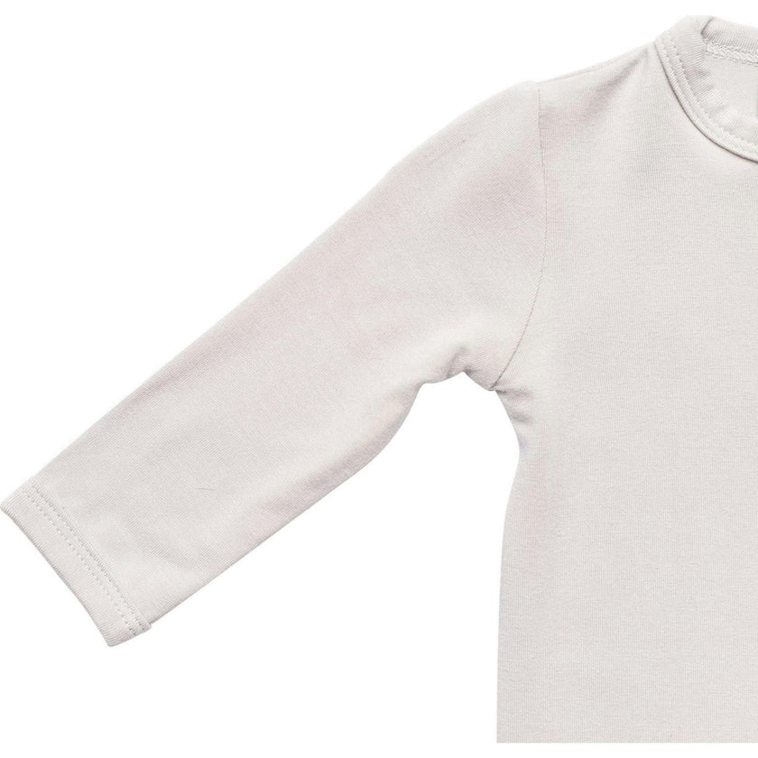 Zippered Romper, Oat