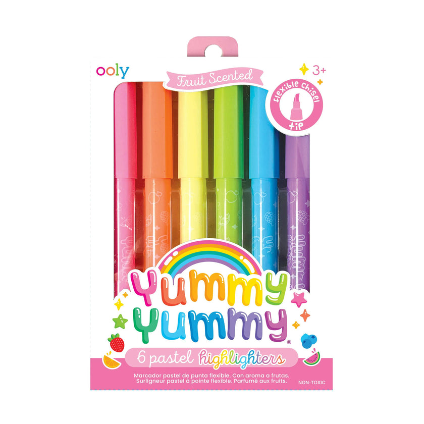 Yummy Yummy Scented Highlighters - Set of 6