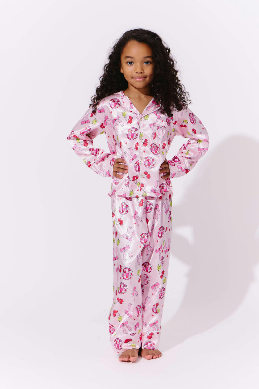Pinky Disco Silky Set