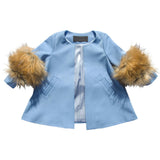 Esmerelda Coat, Blue