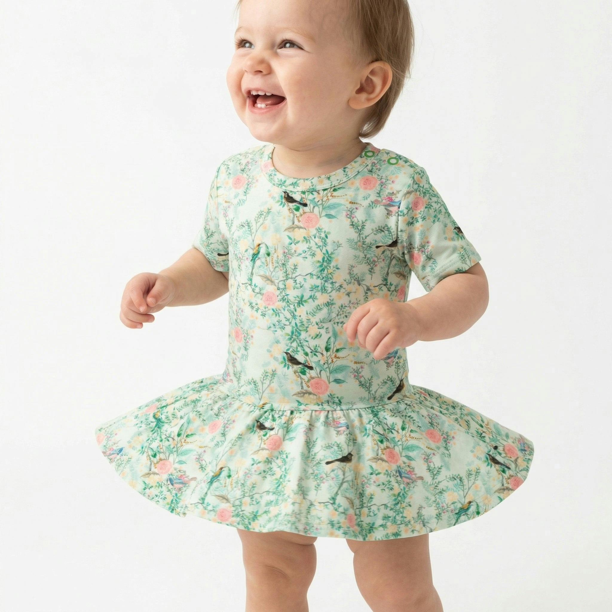 Bamboo Twirl Dress with Bodysuit