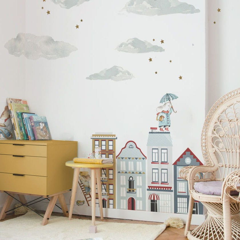 Clouds In The Sky Wall Decal Set