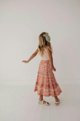 Tiered Maxi Skirt Ava Floral