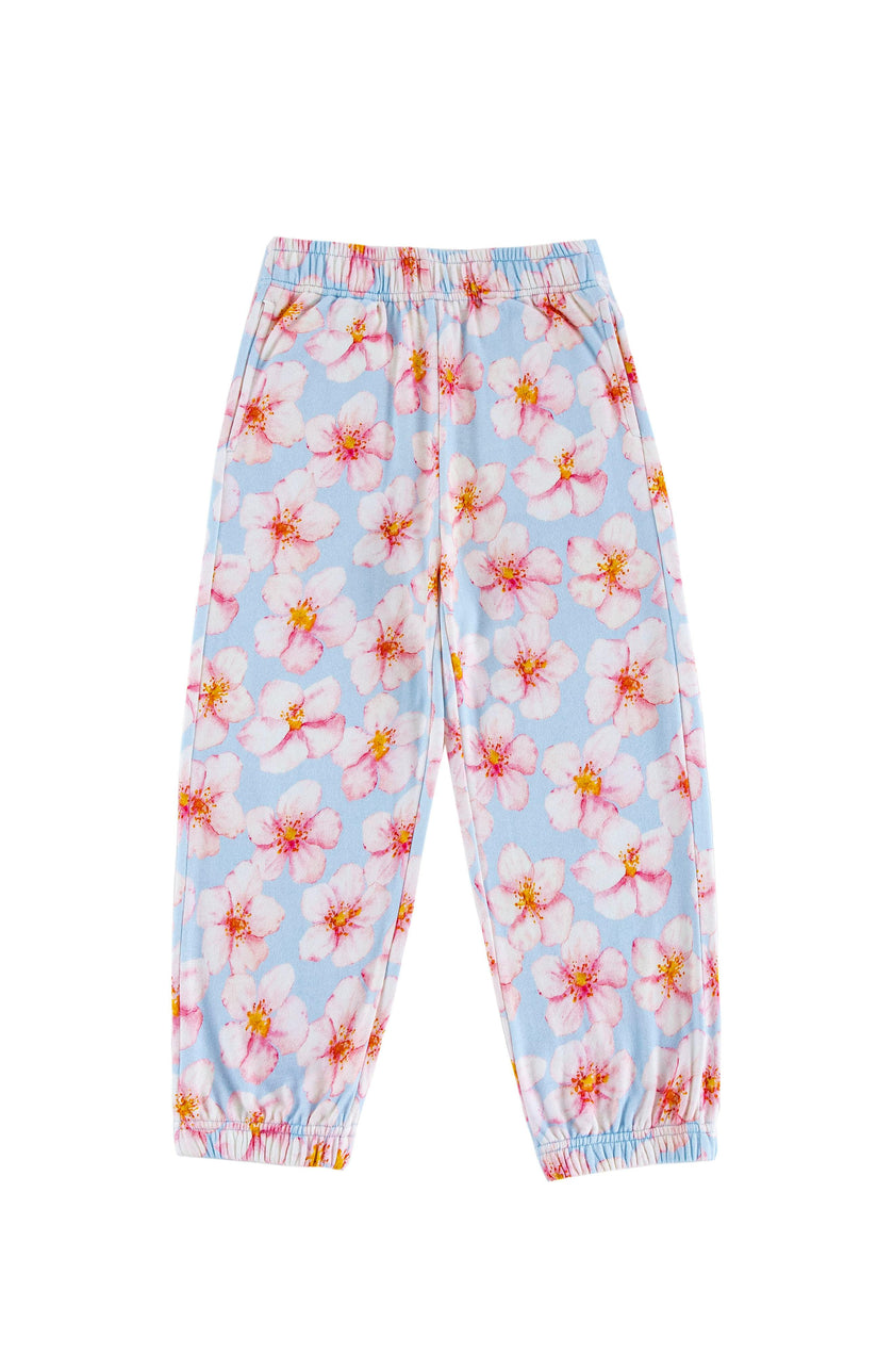 Soft Fleece Jogger, Hibiscus