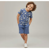 Organic Tee & Shorts Set - Dino