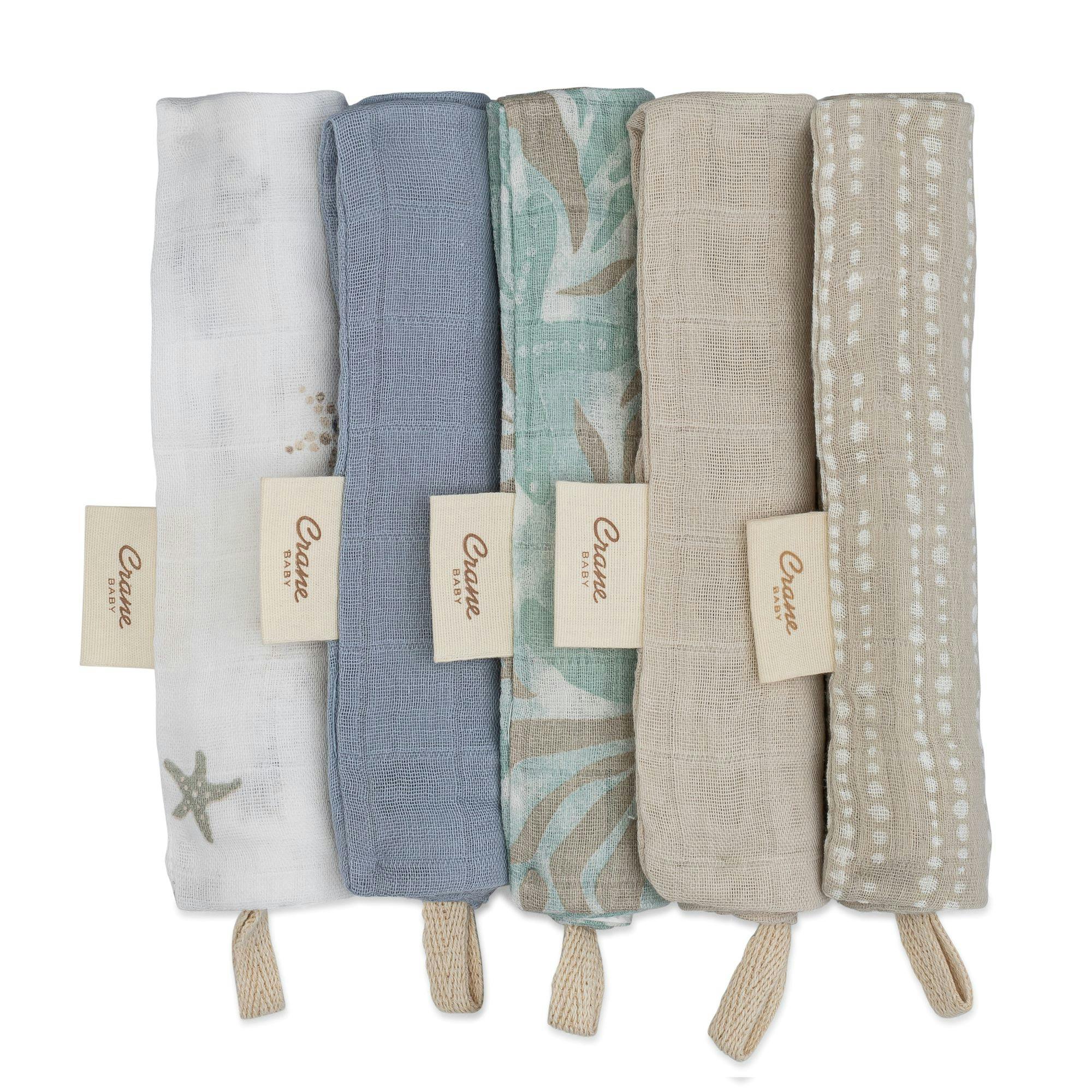 Cove Sea Life Cotton Washcloth (Set of 5)