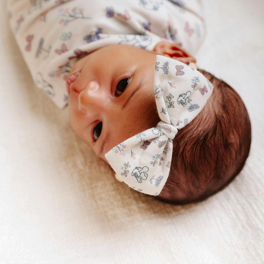 Bowtie Baby Bow - Minnie Mouse's Bowquet