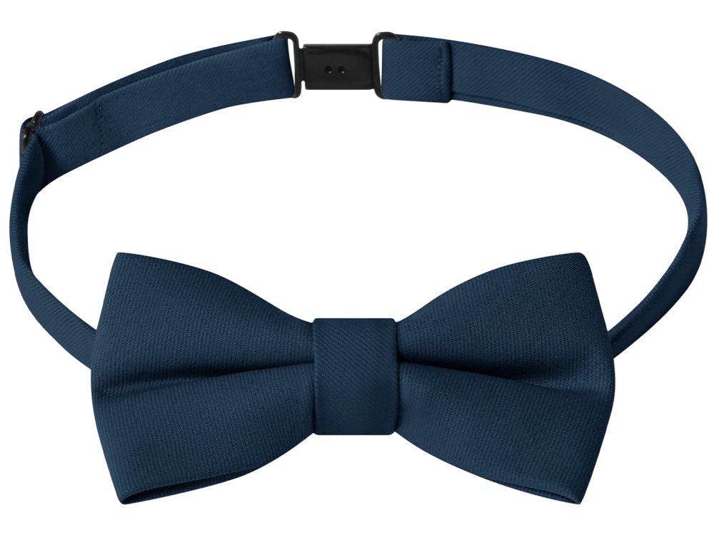 Navy Vest Bow Tie Set