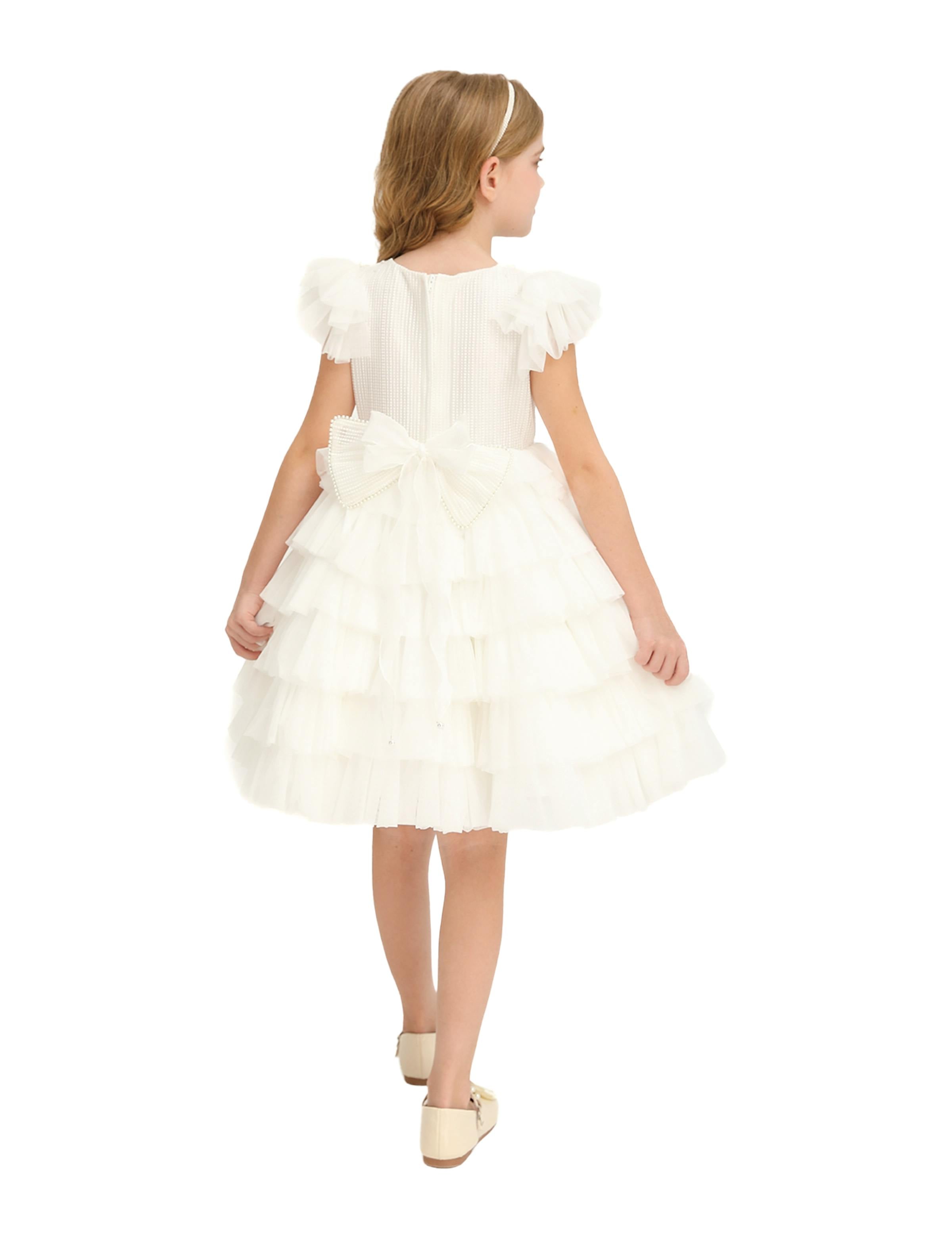 White Elrose Dress
