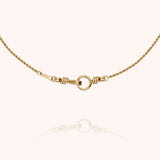 Rope Chain Necklace, Yellow Gold Filled