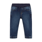 Dark Denim Jogger Pants