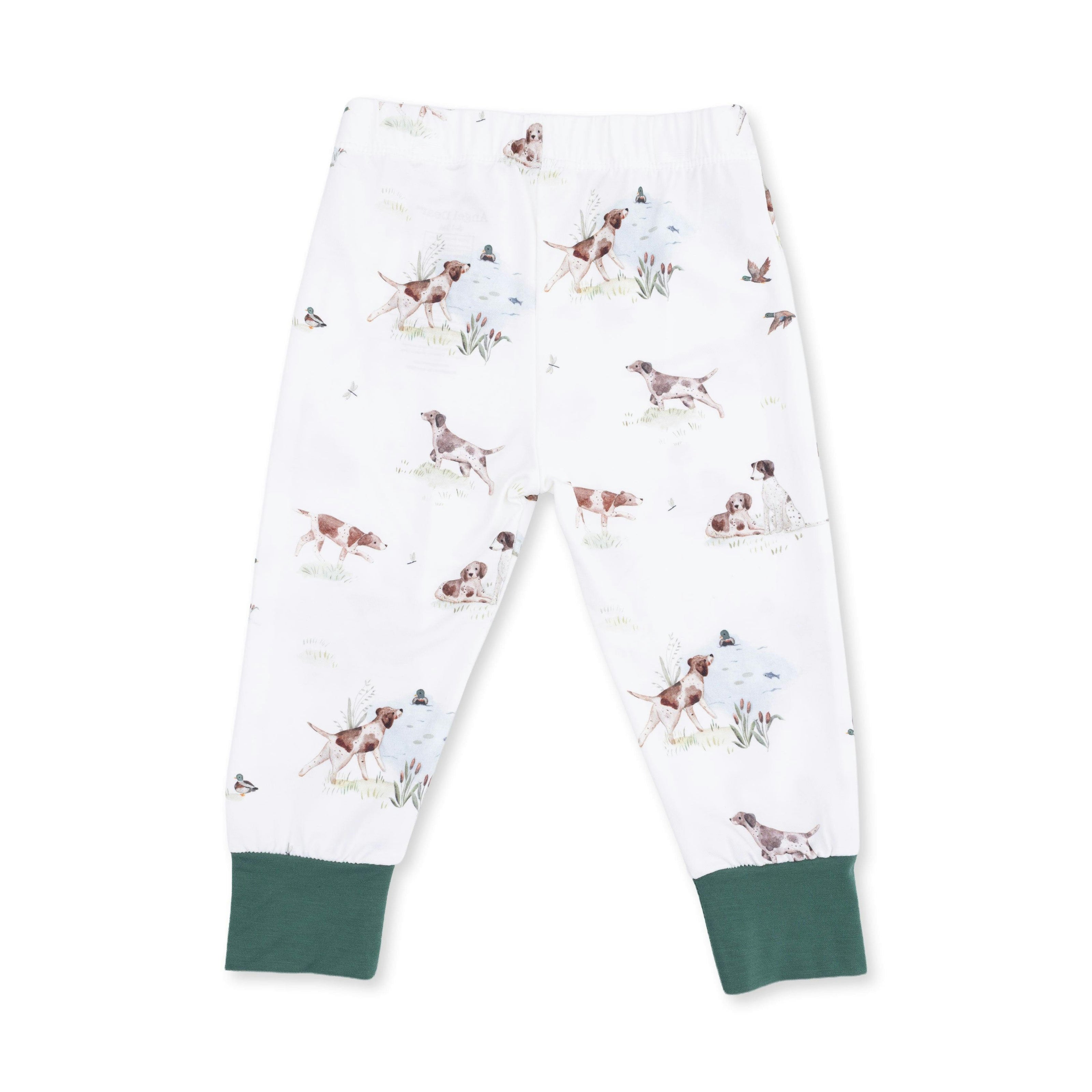 Pointer Pups and Duck Buddies - Long Sleeve Loungewear Set