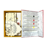 OOLY x Peanuts Color-in Wooden Birdhouse Kit - 5 Paint Markers