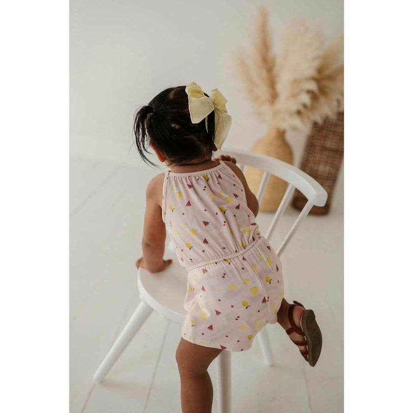 Baby Summer Romper Desert Rose Flora