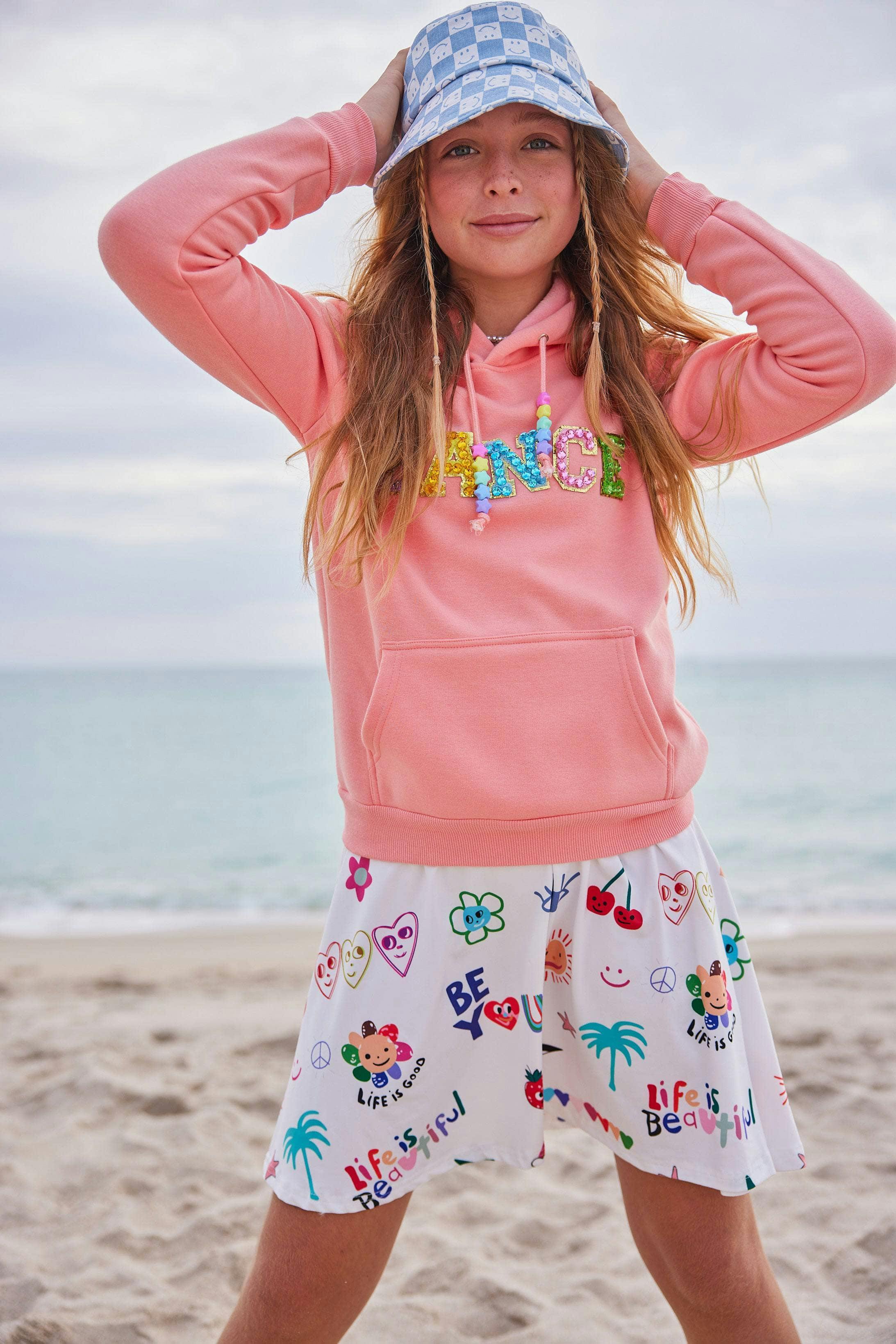 Dance Gem Smilie Hoodie
