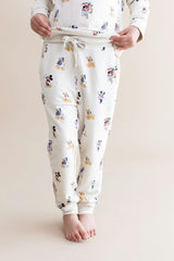 Long Sleeve Jogger Set in Mickey Mouse and Friends