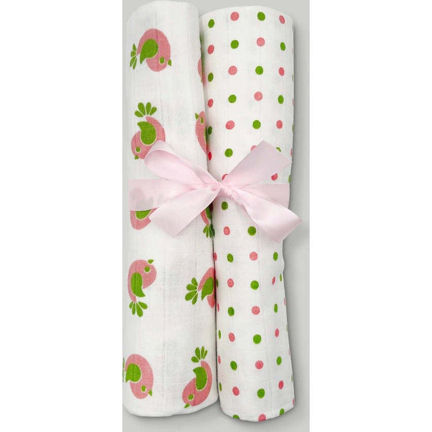 Swaddles and Socks New Baby Gift Set