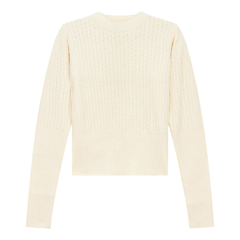 Textured Knit Crop Top