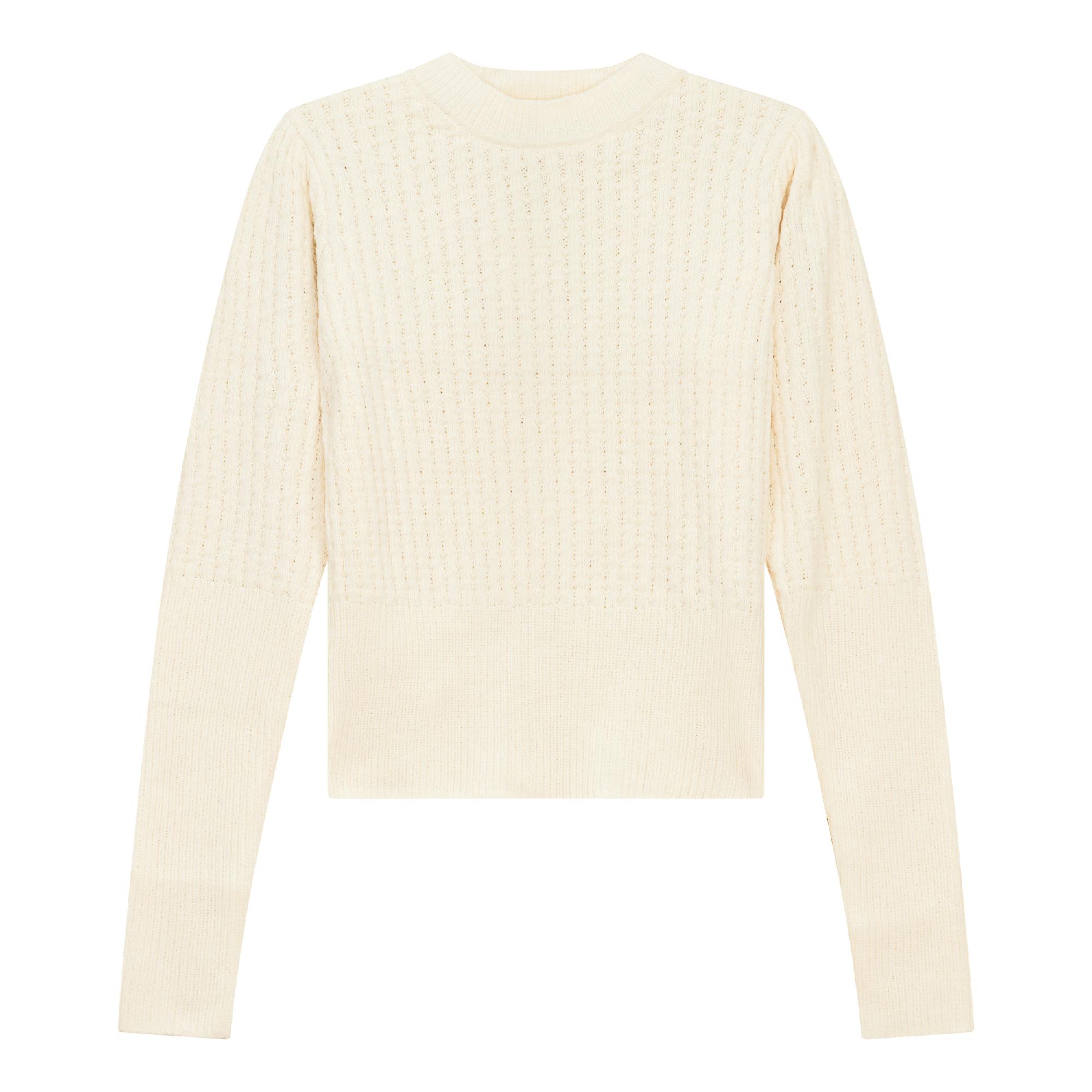 Textured Knit Crop Top