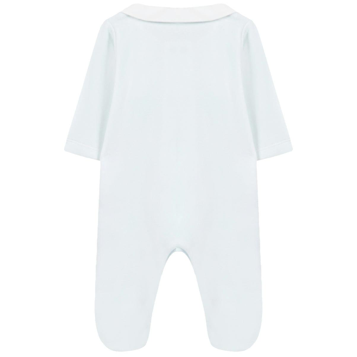 TARTINE ET CHOCOLAT Nuit Footed Pajamas - Bleu Ciel