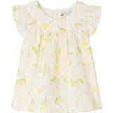BONPOINT Lala Cherries Baby Blouse - Powder Rose