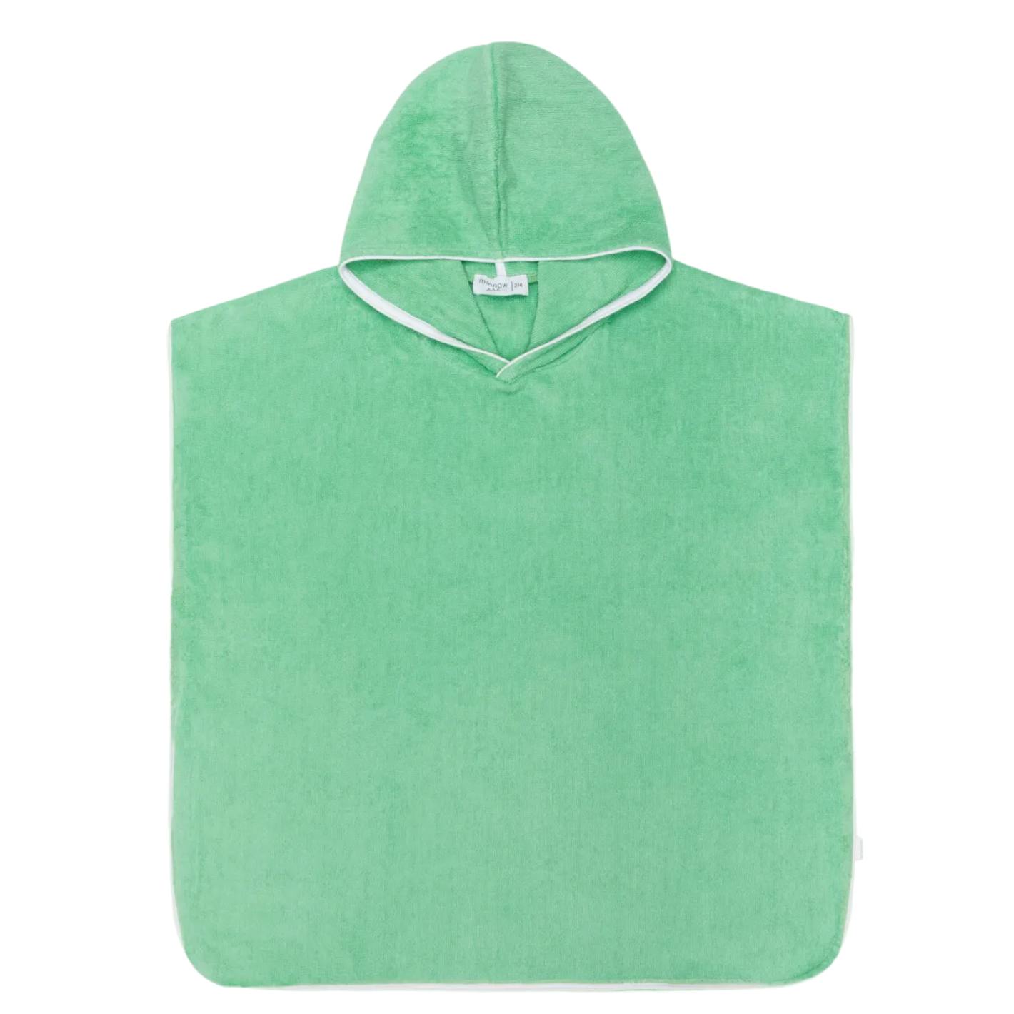 unisex gustavia green hooded towel coverup