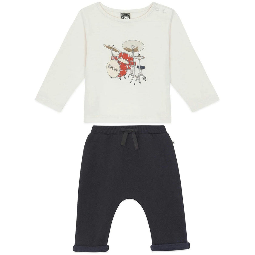 BONTON Drummy Baby Set - Sailor Blue
