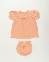 Charlie Baby Dress & Bloomer Set - Candy floss