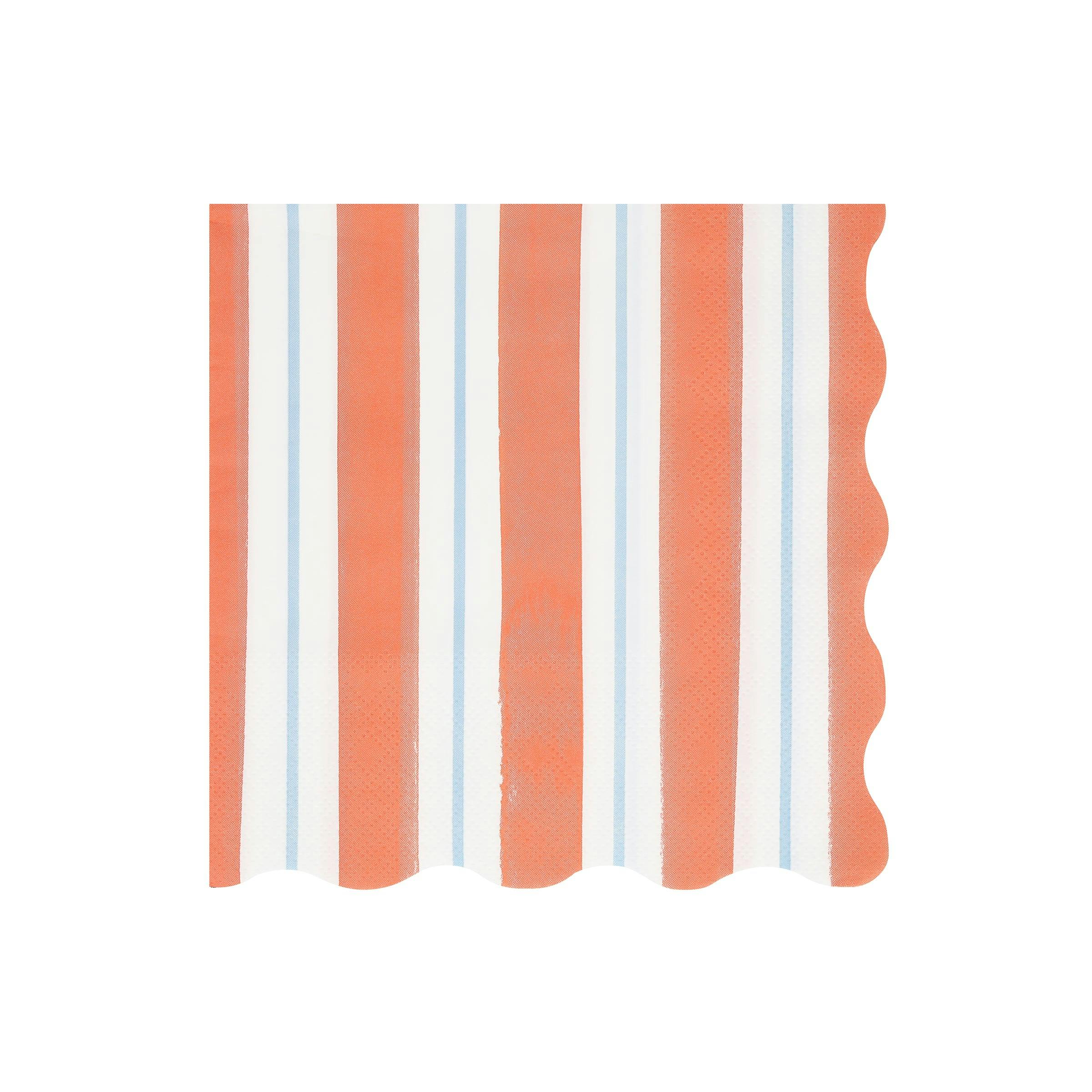 Preppy Stripe Large Napkins