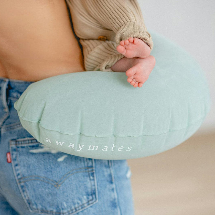 Mom Mate Plush Travel Nursing Pillow