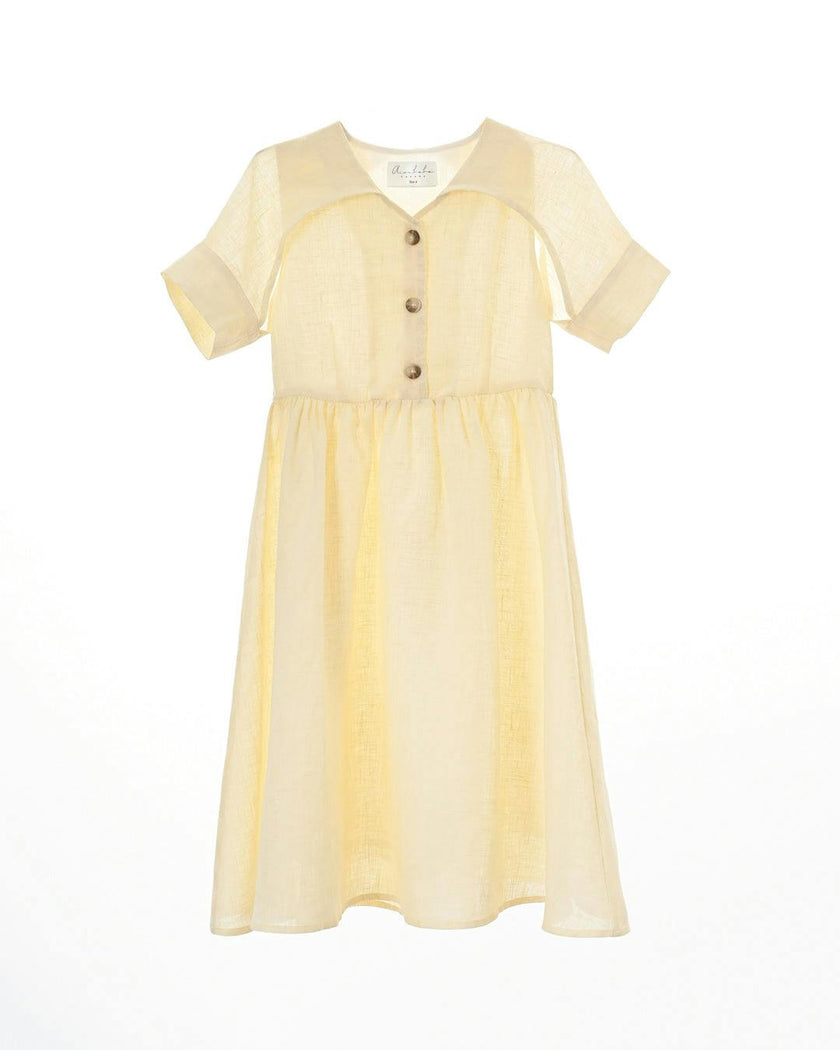Solenne dress (cream)