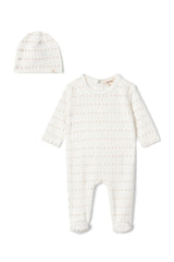 Velour Print Onesie