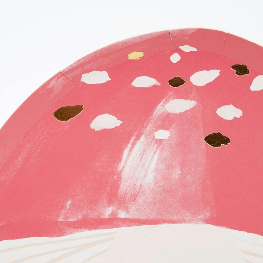 Fairy Mushroom Plates