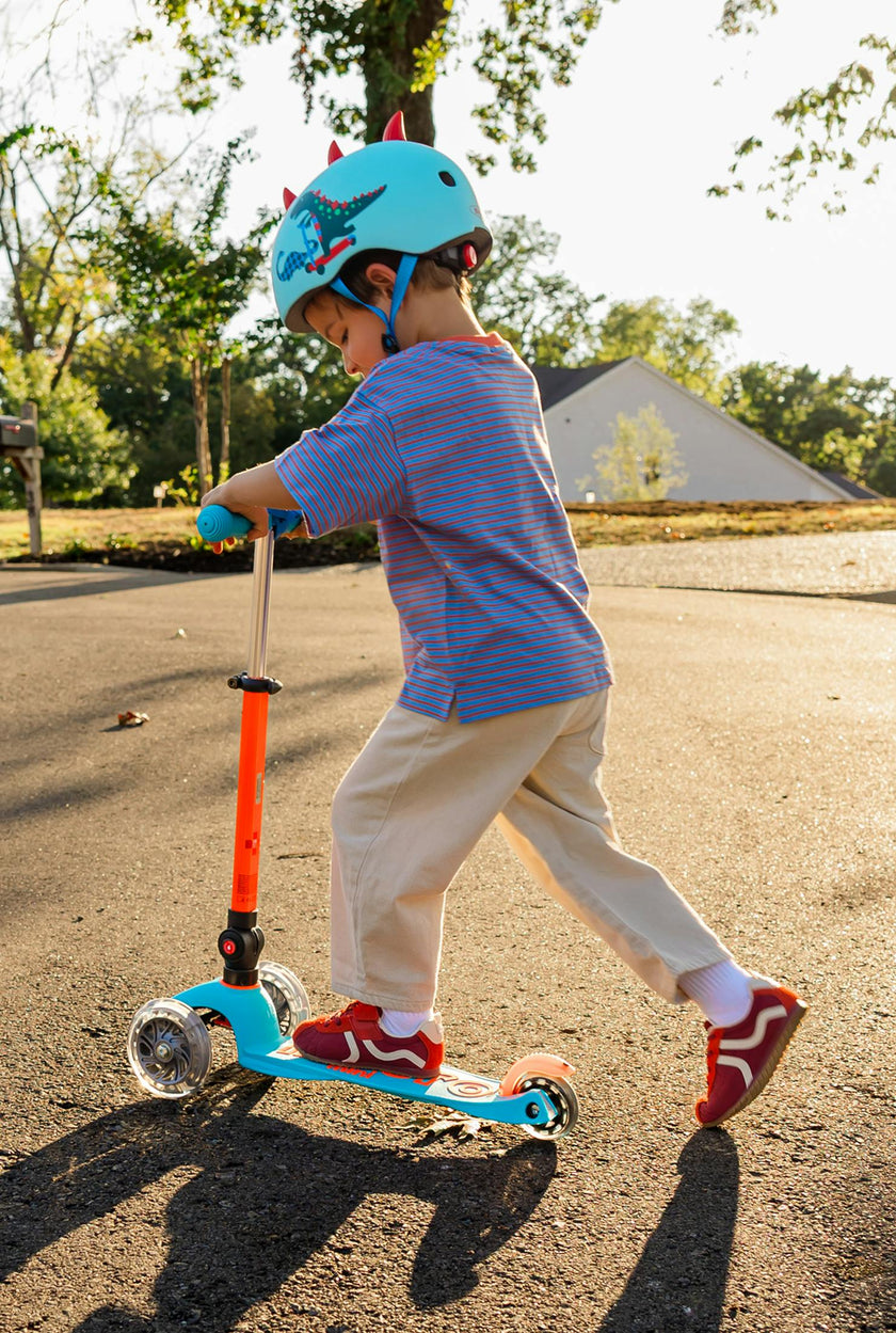 Micro Mini Foldable LED Scooter