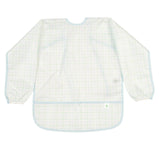 The Cover Everything Bib in Blue/Green Windowpane