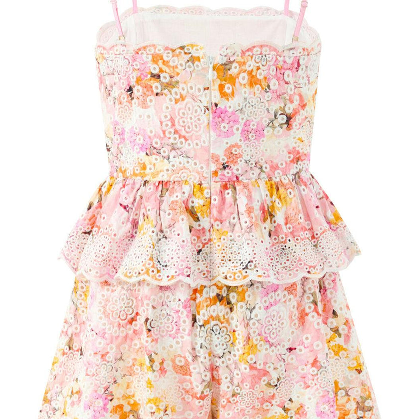 Alessia Cotton Embroidered Romper