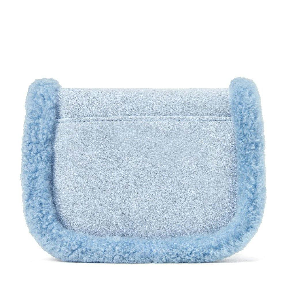 Shae Suede Crossbody Buckled Bag